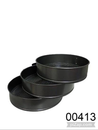 Imagen de SET X3 MOLDE PARA TORTA DESMONTABLE 24CM/26CM/28CM 3.26